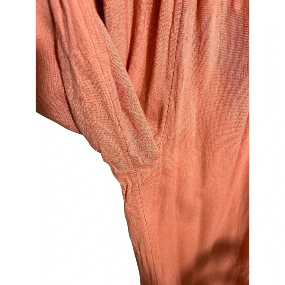 FREE PEOPLE Two-Timin' Coral Wide Leg Jumpsuit‎